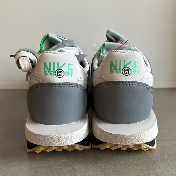 Nike x CLOT x sacai LDWaffle KOD2 Cool Grey Sneakers - Picture 4 of 12